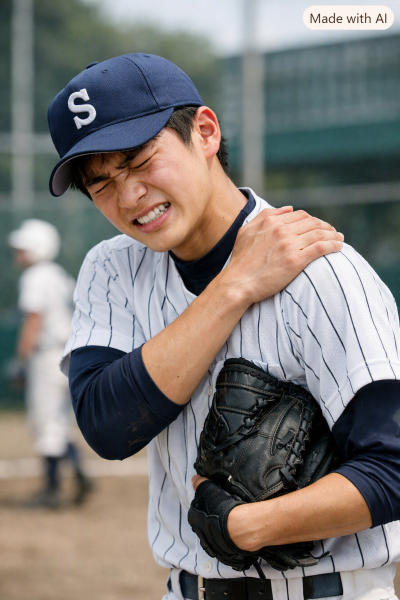 スポーツによる肩の痛み